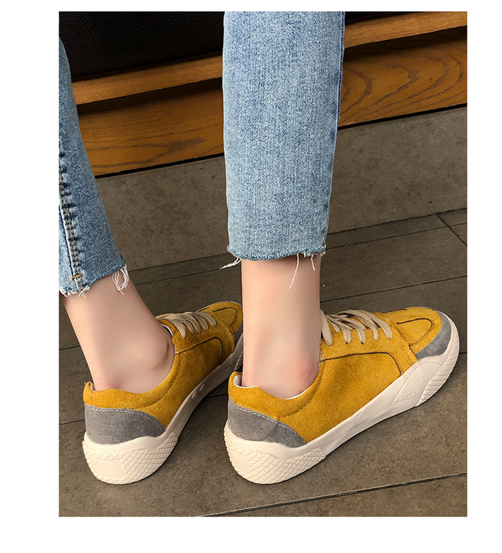 Öko velúrból készült alkalmi női tornacipő három színben