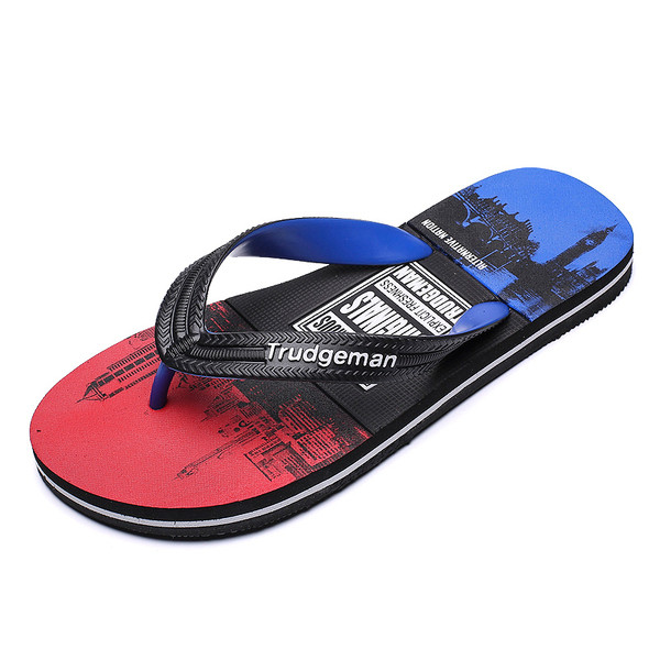 Ανδρικέςπαντόφλες σε τρία χρώματα με επιγραφές