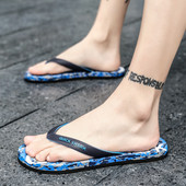 Férfi hétköznapi papucs lapos talppal - három színben