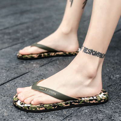 Férfi hétköznapi papucs lapos talppal - három színben