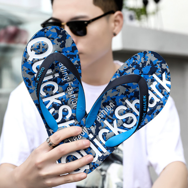 Férfi hétköznapi papucs lapos talppal - három színben