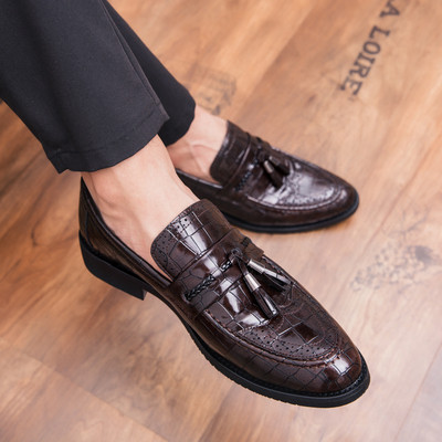 Aktuális férfi eco bőr mokaszin két modell