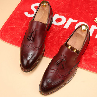 Modern férfi mokaszinok, három színben, öko bőrből