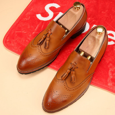 Modern férfi mokaszinok, három színben, öko bőrből