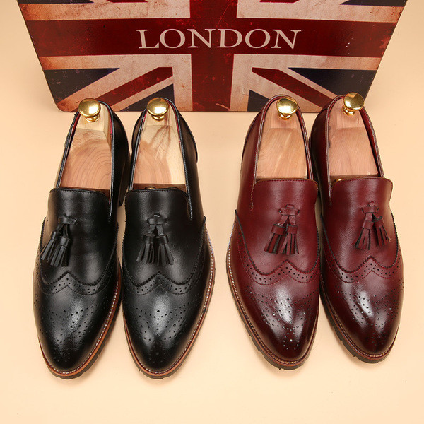 Modern férfi mokaszinok, három színben, öko bőrből