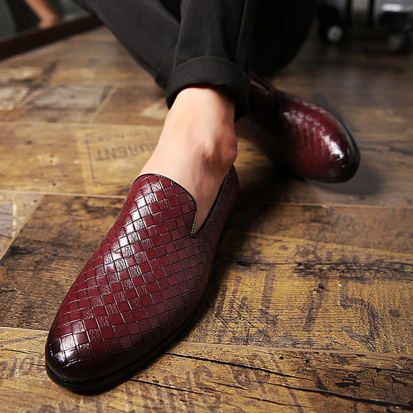Κομψά ανδρικά έκο δερμάτινα μοκασίνια σε τρία χρώματα