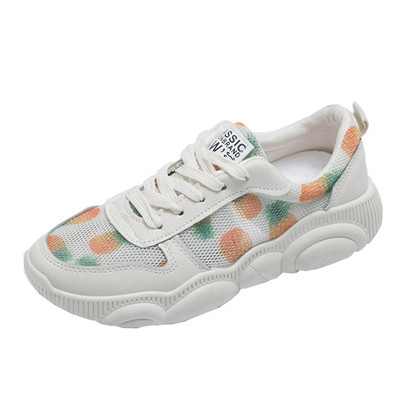 Aktuális női tornacipő fehér színben, mintával - két modell