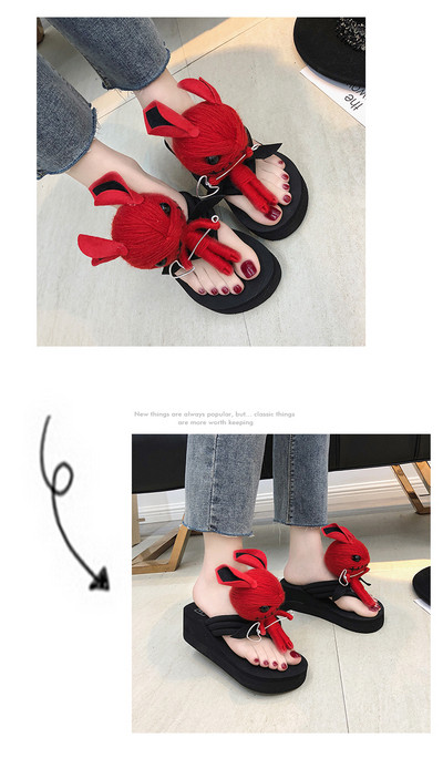 Model nou de papuci de damă în element 3D în culoarea neagră