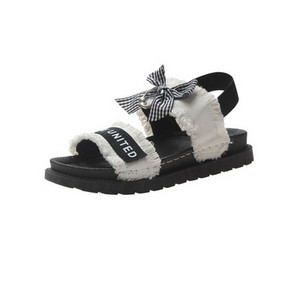 Καθημερινά γυναικεία σανδάλια με 3D στοιχεία σε τέσσερα χρώματα