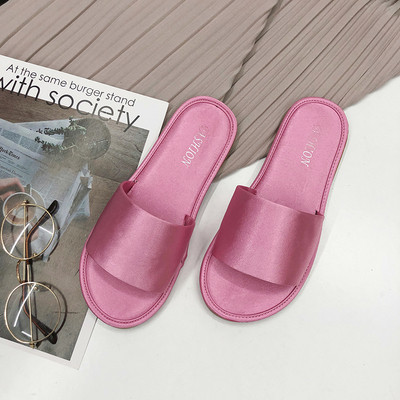 Papuci casual dama cu talpa plata in patru culori