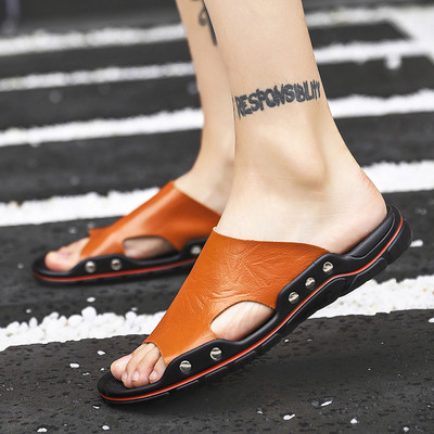 Καθημερινές ανδρικές παντόφλες σε τέσσερα χρώματα