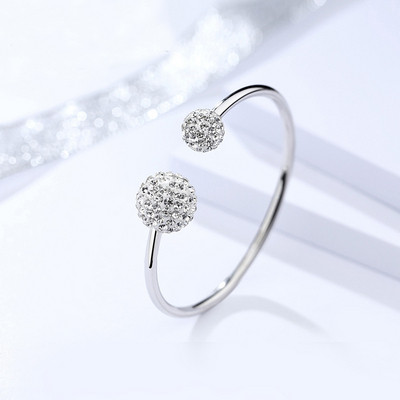 Μοντέρνο γυναικείο βραχιόλι  με πέτρινη διακόσμηση