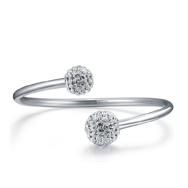 Μοντέρνο γυναικείο βραχιόλι  με πέτρινη διακόσμηση