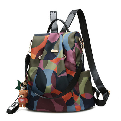 Everyday women`s backpack multicolored