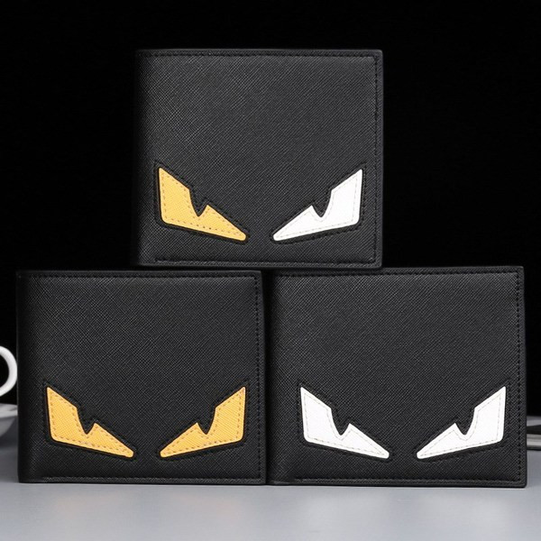 Μοντέρνο ανδρικό πορτοφόλι με κεντήματα