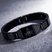 Κομψό ανδρικό βραχιόλι σε τρία χρώματα δύο μοντέλα