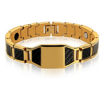 Κομψό ανδρικό βραχιόλι σε τρία χρώματα δύο μοντέλα