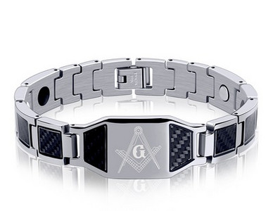 Κομψό ανδρικό βραχιόλι σε τρία χρώματα δύο μοντέλα