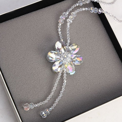 Hosszú női nyaklánc 3D elemmel több színben