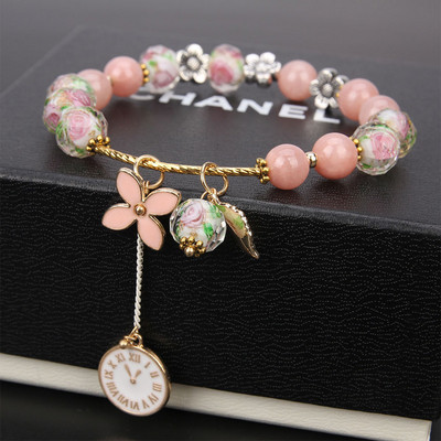 Μοντέρνο γυναικείο βραχιόλι σε τέσσερα χρώματα