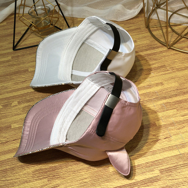 Palarie moderna de dama cu decor 3D si pietre in mai multe culori