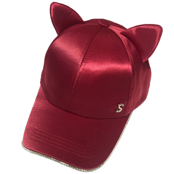 Palarie moderna de dama cu decor 3D si pietre in mai multe culori