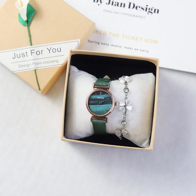 Σύγχρονο γυναικείο ρολόι σε διάφορα χρώματα με βραχιόλι