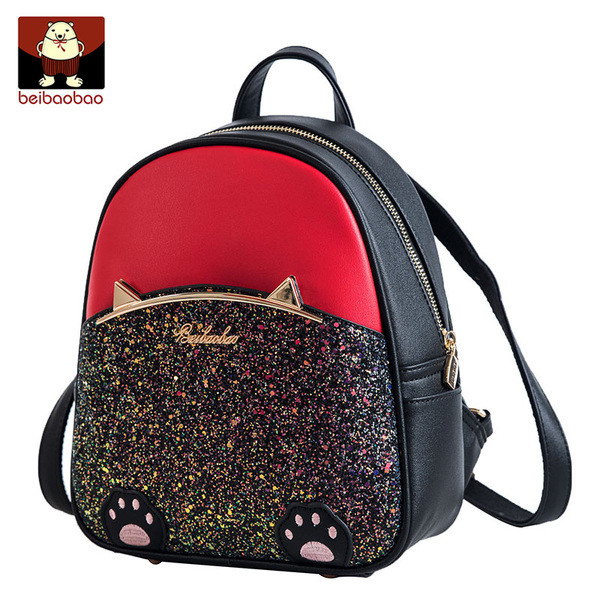 Καθημερινό γυναικείο έκο  δερμάτινο σακίδιο σε δύο χρώματα