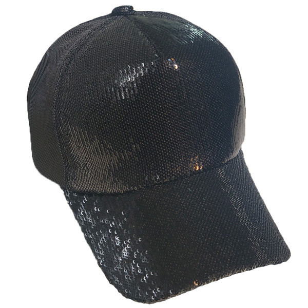 Fényes hatású nyári női sapka több színben