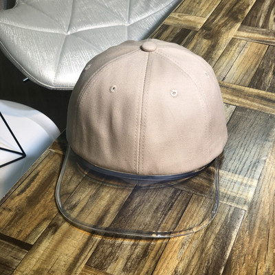 Nou model de pălărie cu vizor transparent potrivit pentru bărbați și femei