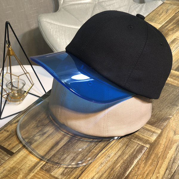 Nou model de pălărie cu vizor transparent potrivit pentru bărbați și femei