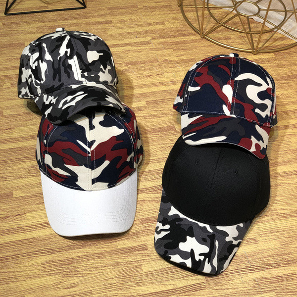 Μοντέρνο ανδρικό καπέλο με σχέδια καμουφλάζ σε διάφορα χρώματα