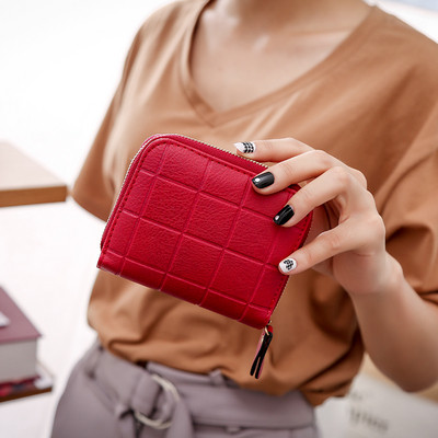 Καθημερινό γυναικείο πορτοφόλι  με φερμουάρ σε διάφορα χρώματα