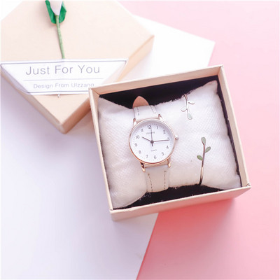 Modern női karóra több színben karkötővel dobozában