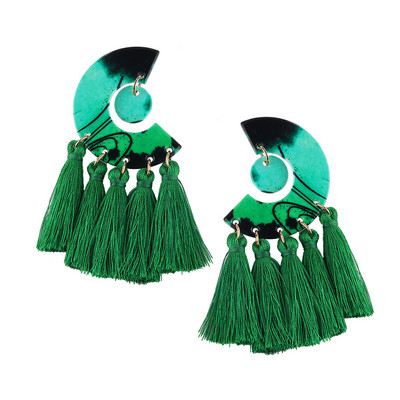 Új bojtos női fülbevaló modell több színben