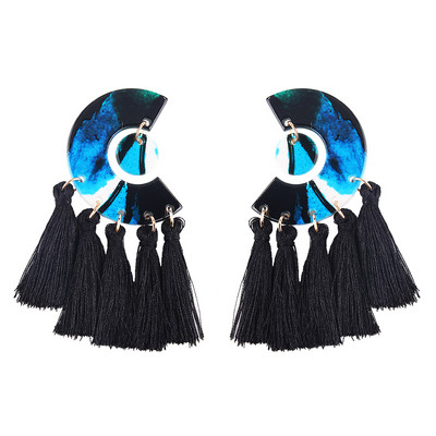 Új bojtos női fülbevaló modell több színben