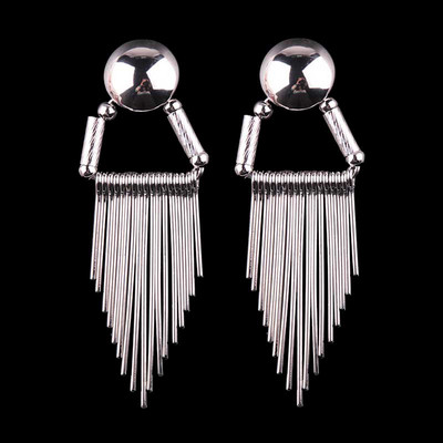 Κομψά γυναικεία σκουλαρίκια σε τρία χρώματα