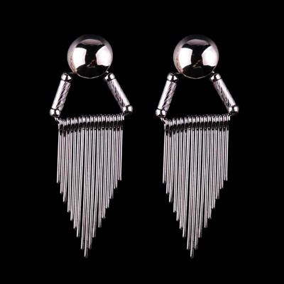 Κομψά γυναικεία σκουλαρίκια σε τρία χρώματα