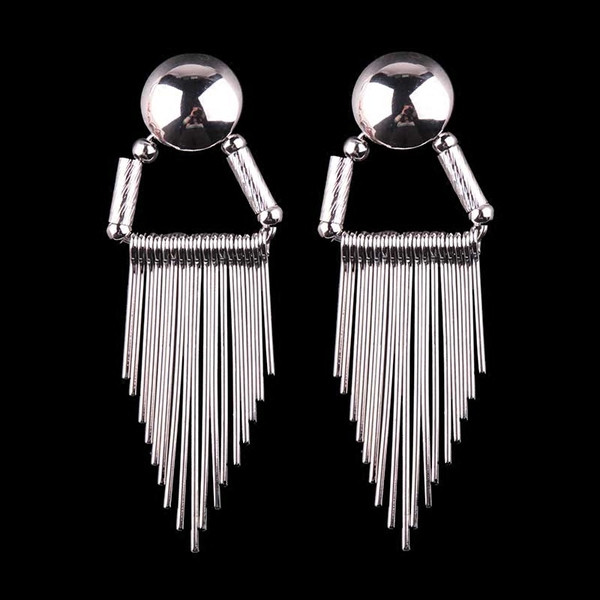 Κομψά γυναικεία σκουλαρίκια σε τρία χρώματα