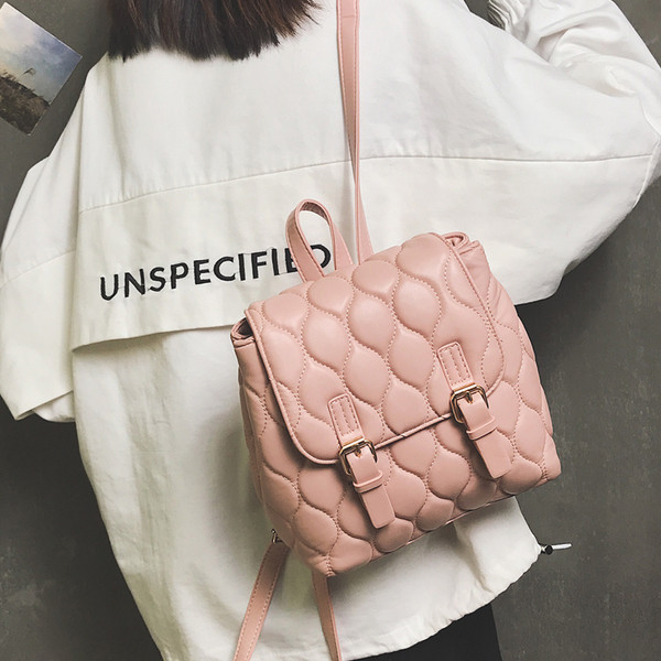 Μοντέρνο έκο δερμάτινο σακίδιο σε τέσσερα χρώματα από οικολογικό δέρμα