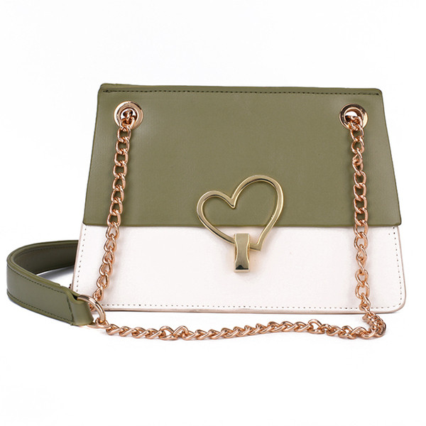 Eko bőrből készült stílusos női táska fém díszítéssel három színben