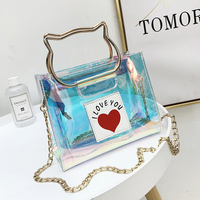 HIT Modern női táska fém fogantyúval, két színben