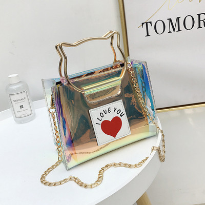 HIT Modern női táska fém fogantyúval, két színben