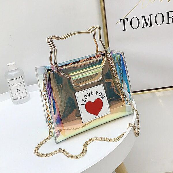 HIT Modern női táska fém fogantyúval, két színben