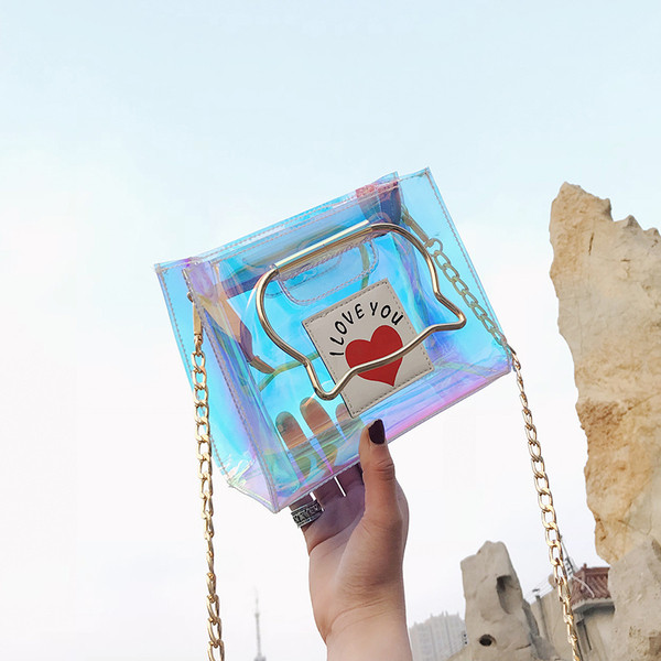 HIT Modern női táska fém fogantyúval, két színben