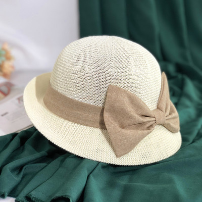 Alkalmi női sapka több színben szalaggal