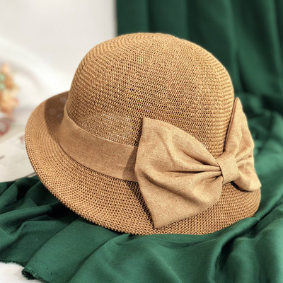 Alkalmi női sapka több színben szalaggal