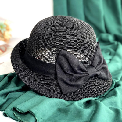 Alkalmi női sapka több színben szalaggal