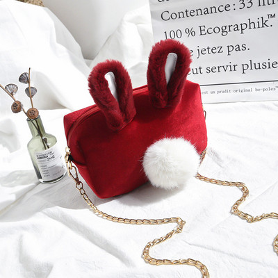 Γυναικεία τσάντα  από βελούδο σε ένα 3D στοιχείο σε διάφορα χρώματα