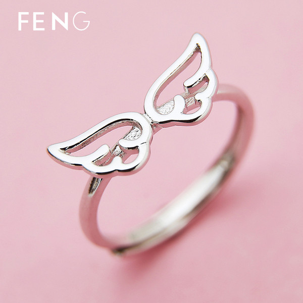 Modern állítható női gyűrű ezüst színben